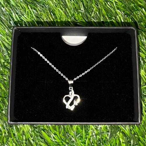 Silver Love Pendant – Elegant Heart-Inspired Necklace for Timeless Romance