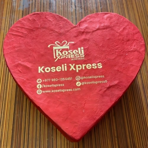 All My Love Chocolate Heart Gift Box