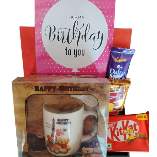 Choco Love Birthday Mug Combo