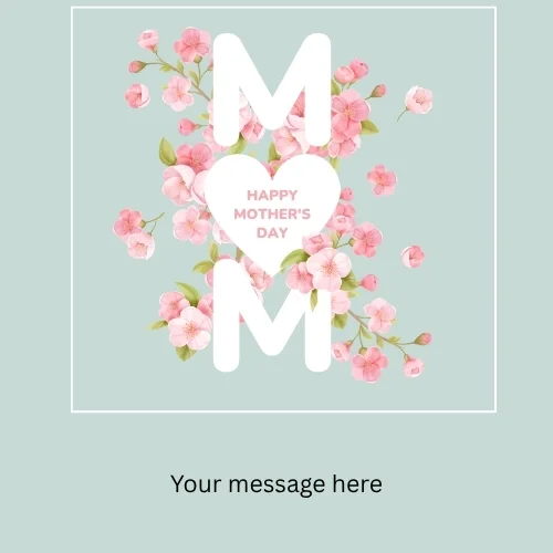 Sweet moment Mother's day Card