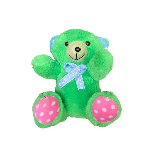 Green small teddy Bear
